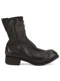 front zip ankle boots
