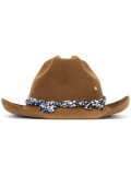 Lucky Cowboy flower ribbon hat