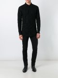 sheer lace shirt