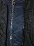 long length bomber jacket