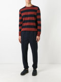 cuffed leg sporty trousers