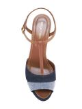 T-strap platform sandals