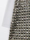 longsleeved studded dress