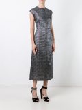 round neck long dress