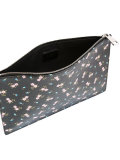 medium floral print clutch