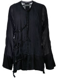 pleated shirt