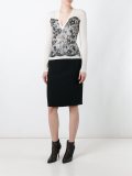 lace jacquard jumper