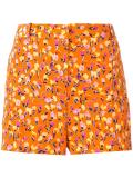 floral print shorts