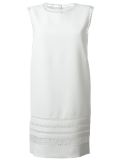 lace detail shift dress
