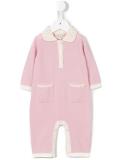 Bobble knit romper