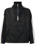 zipped collar jacket