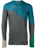 colour block jumper