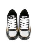 embossed crocodile sneakers