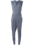 floral pattern jumpsuit