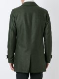 hidden button coat