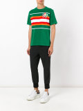 elasticated cuff cropped trousers