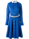 flared shirt dress