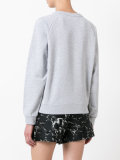 'Parisienne' print sweatshirt