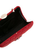 face pin clutch bag 