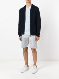 vertical striped shorts