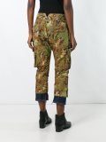'Livery Tenent Icon' cropped camouflage trousers