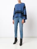 shift striped sweater