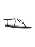 rounded thong sandals