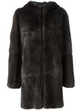 hooded coat 