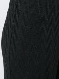 zig-zag pattern trousers