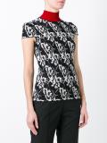 floral pattern top