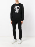 graphic print sweatshirt