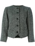 buttoned crop jacket