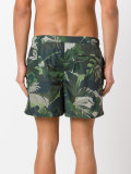 tropical print swim shorts