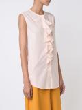 'Sleeveless Open Back Tie' shirt