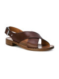 crossed straps sandals 