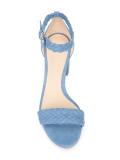 braided vamp sandals