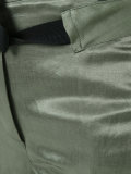 high-rise cropped trousers