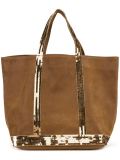 sequin embellished tote