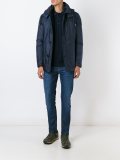 hooded padded jacket