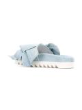 denim bow flip flops