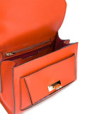 lock front shoulder bag