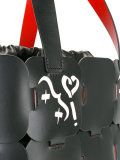 graphic print tote