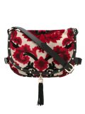 velvet shoulder bag