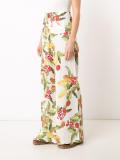 fruits print flared pants