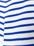 striped boat neck top