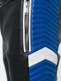 panelled biker trousers