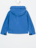 hooded raincoat 