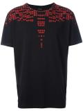 numbers print T-shirt