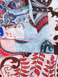 abstract print scarf