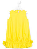ruffled hem dress